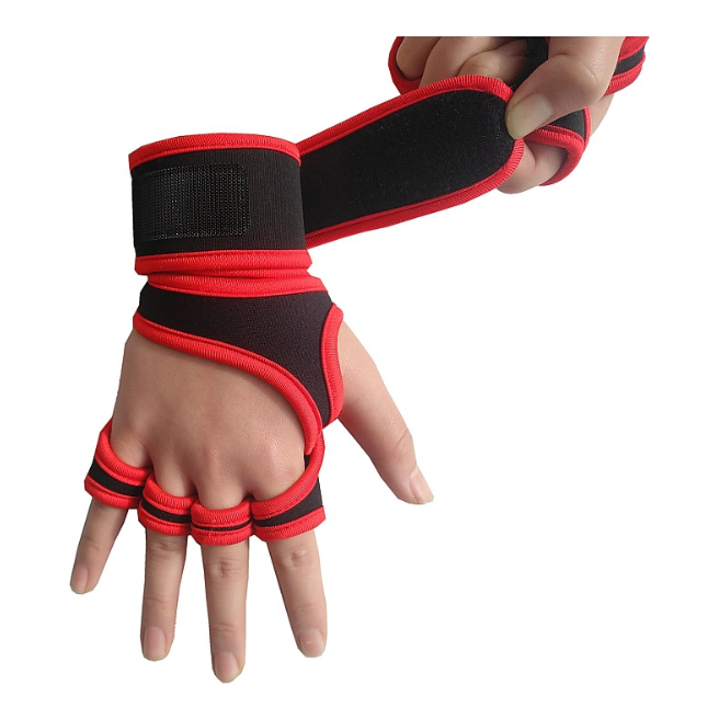 Fitness Weightlifting Anti-Skid Half Finger Gym Gloves
