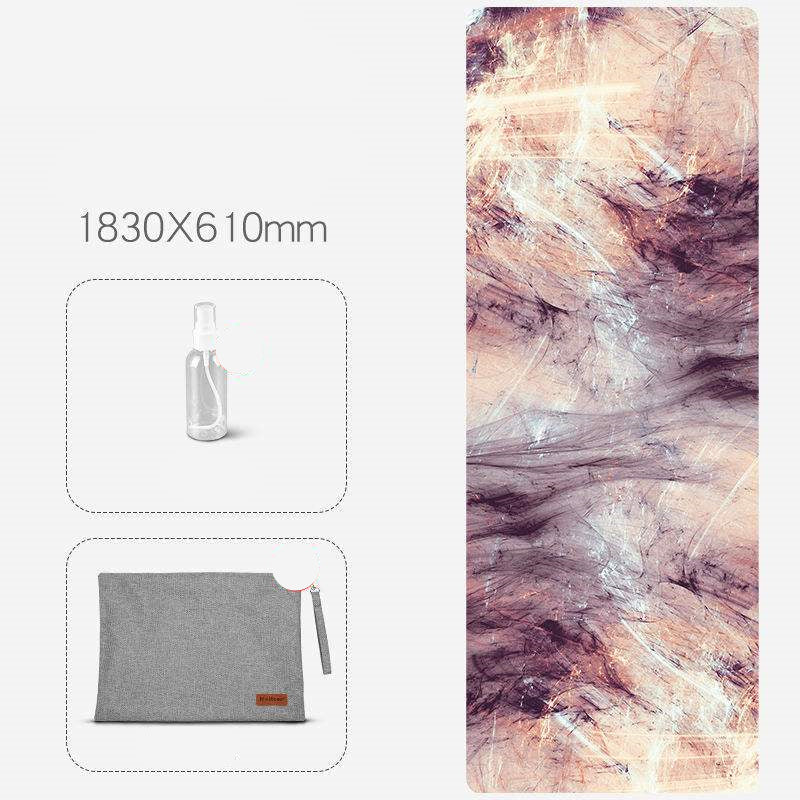 Multiple Design Anti-Skid Yoga Mat With Accessories (1, 1.2, 2.5)mm