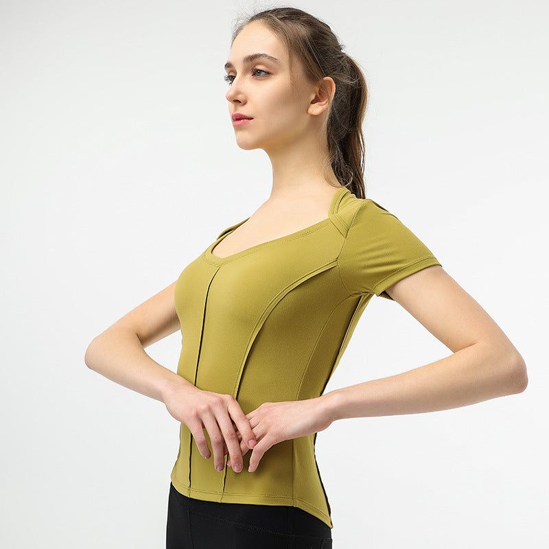Beauty back yoga top