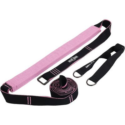 Lower Waist Yoga Practice Assisting Strap