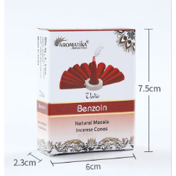 Natural Cone Incense Small Box