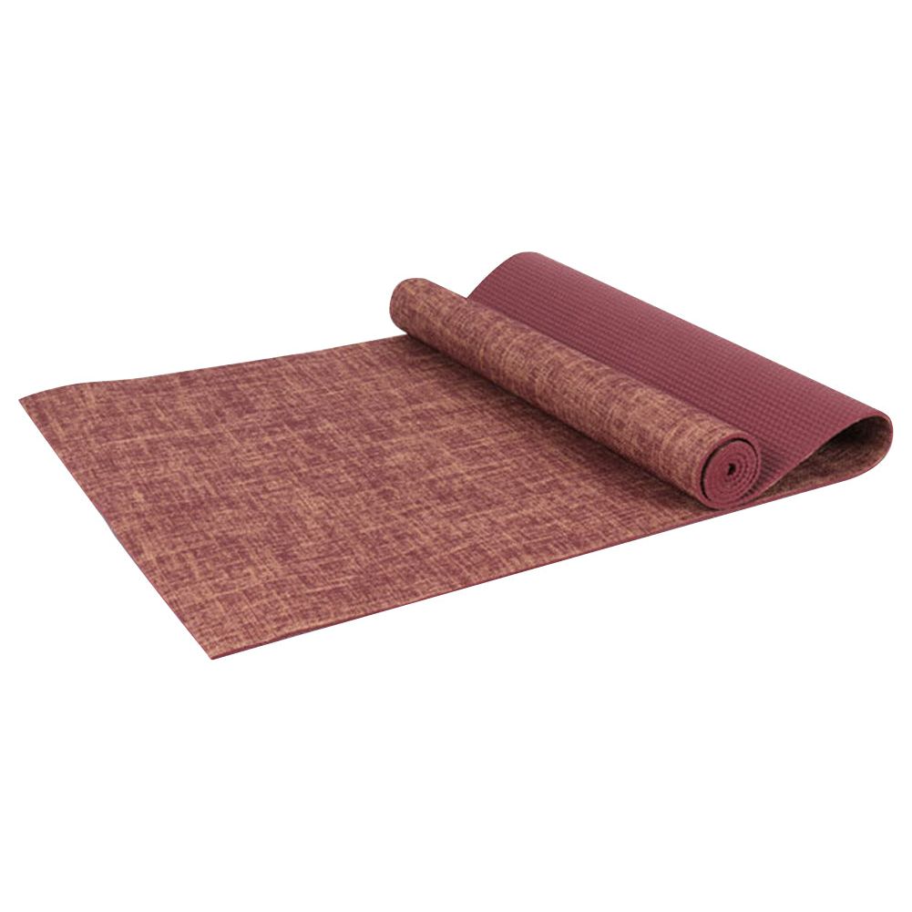 High-density Pvc Linen Yoga Mat 5mm