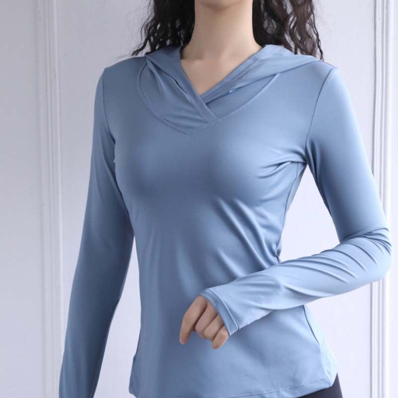 Women's Long Sleeve Yoga Workout Top