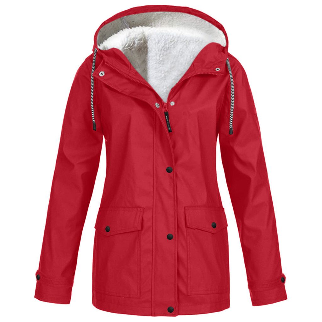 Fleece Jacket Outdoor Mountaineering Hooded Jacket