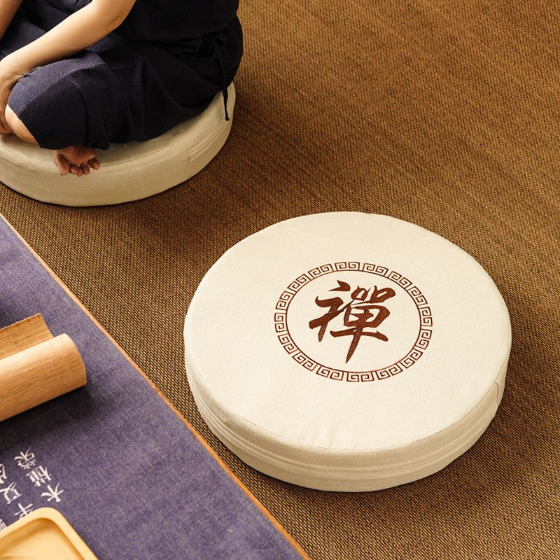 Japanese Meditation Round Futon Cushion
