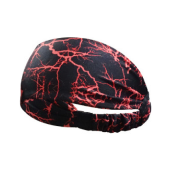 Fitness Sports Headband Yoga Headband Elastic Sports Headband Printed Bouquet Headband