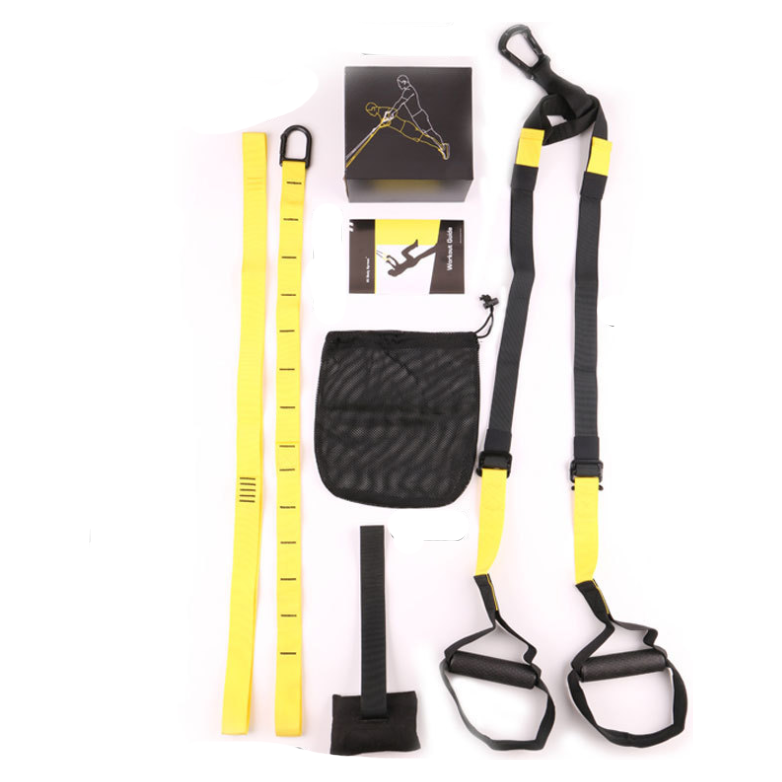 Multifunctional Suspension Training Sports Pull Rope Rally Fitness Resistance Band Set