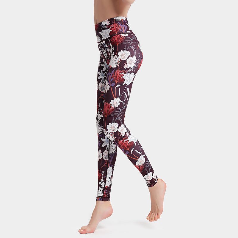 Printed Yoga Pants