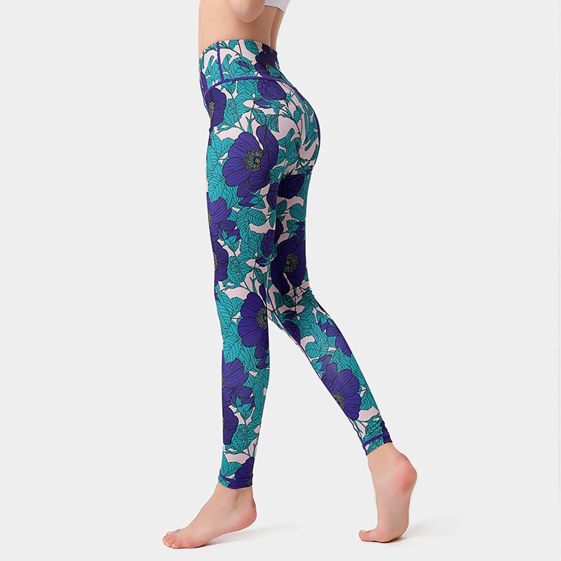 Printed Yoga Pants
