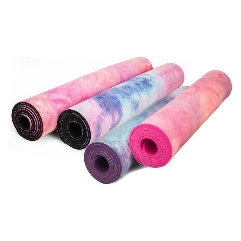 Dyed Natural Rubber Yoga Mat 5mm
