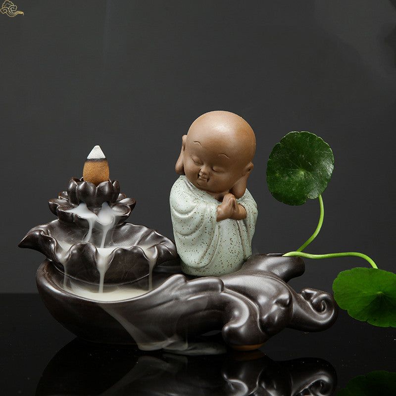 Antique Design Backflow Ceramic Incense Burner
