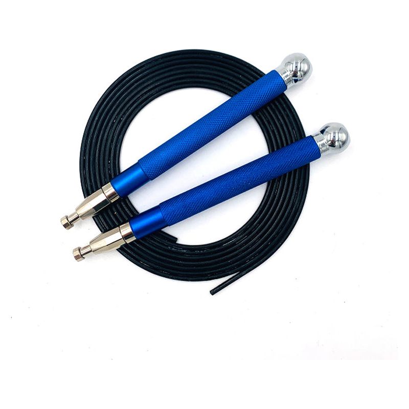 Aluminum Handle Steel Wire Skipping Weight Self-Locking Double-Bearing Skipping Rope