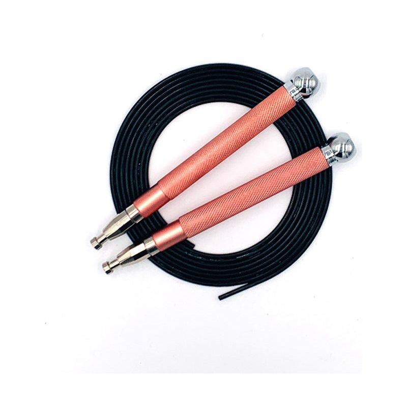 Aluminum Handle Steel Wire Skipping Weight Self-Locking Double-Bearing Skipping Rope