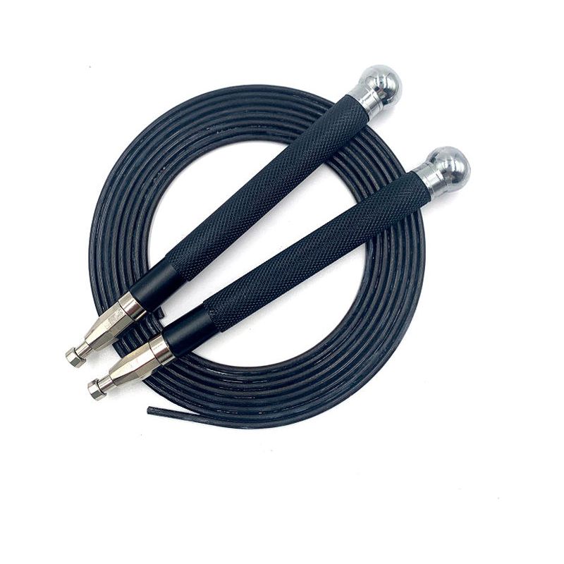 Aluminum Handle Steel Wire Skipping Weight Self-Locking Double-Bearing Skipping Rope