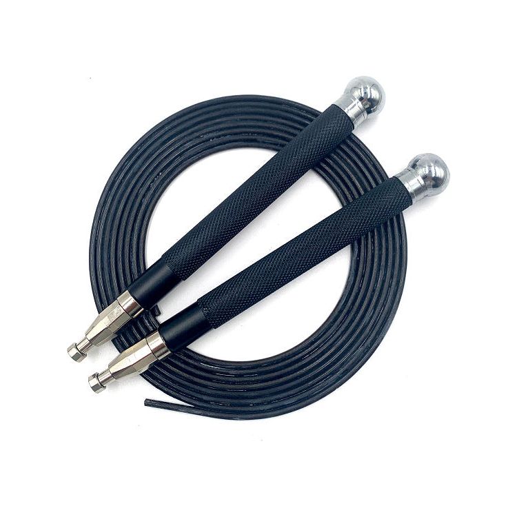Aluminum Handle Steel Wire Skipping Weight Self-Locking Double-Bearing Skipping Rope