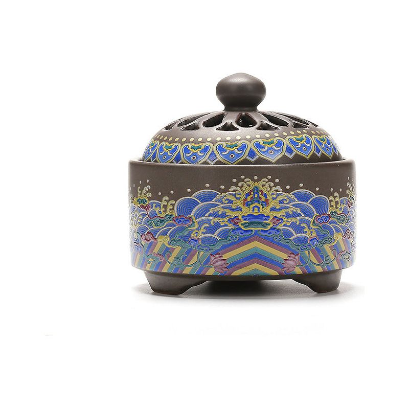 Multiple Design Ceramic Incense Burner Pots