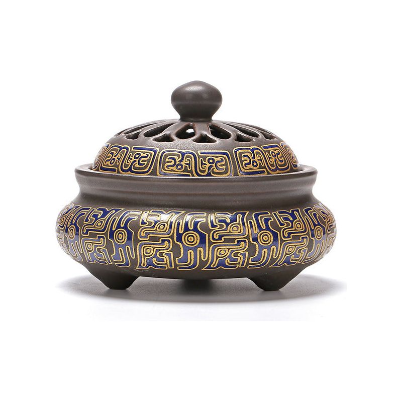 Multiple Design Ceramic Incense Burner Pots