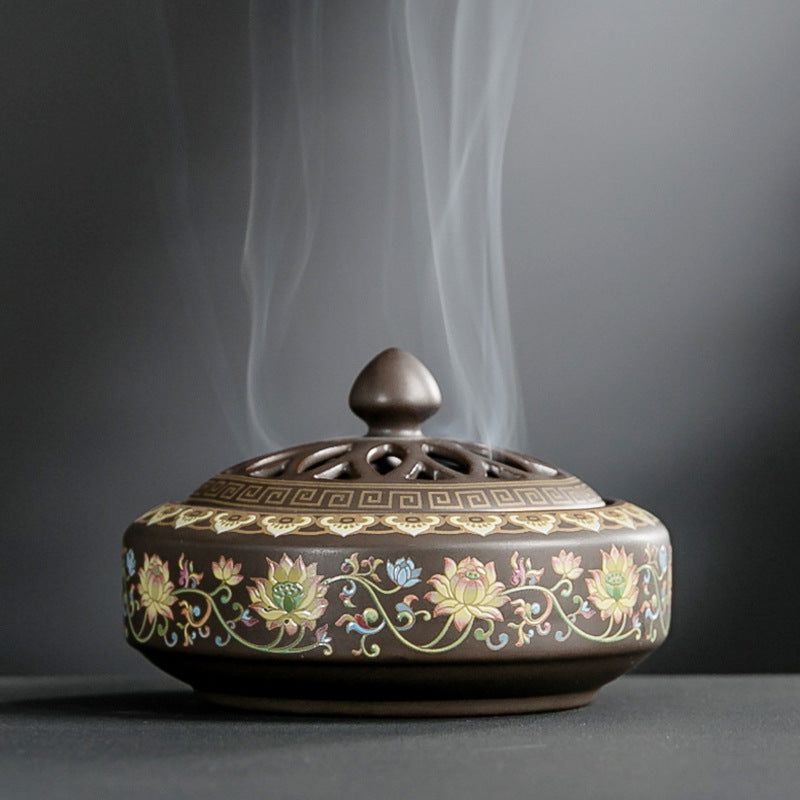 Multiple Design Ceramic Incense Burner Pots