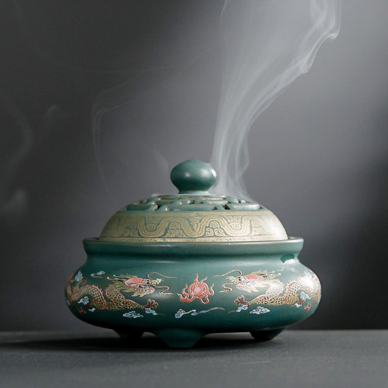 Multiple Design Ceramic Incense Burner Pots