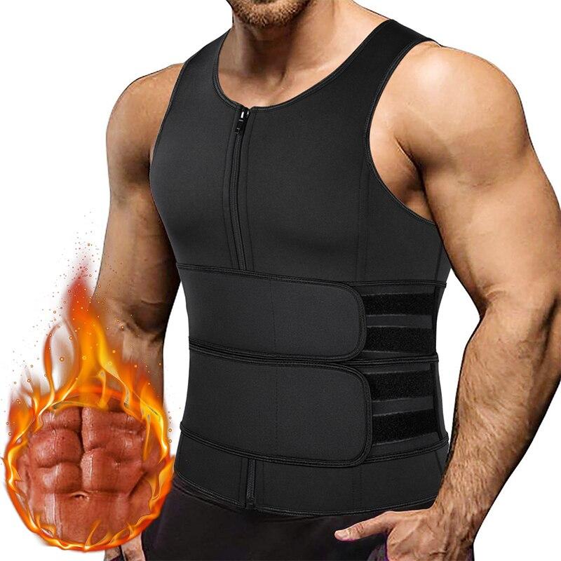 Men Waist Trainer Tank Tops Shapewear