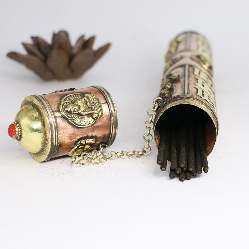 Handmade Incense Stick Tube Box