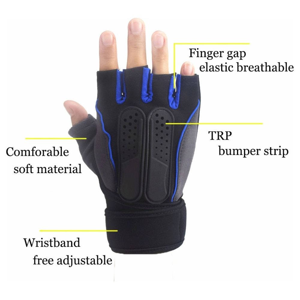 Unisex Tactical Weight Lifting Gym Gloves