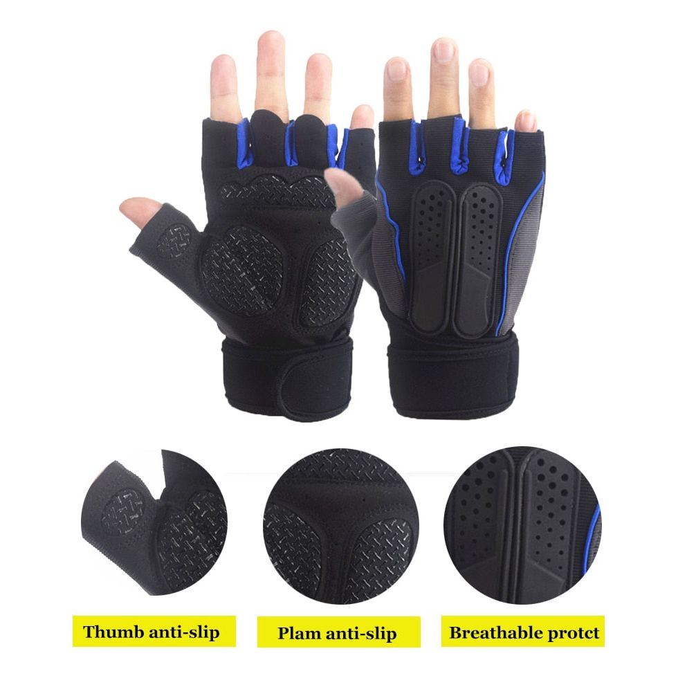 Unisex Tactical Weight Lifting Gym Gloves
