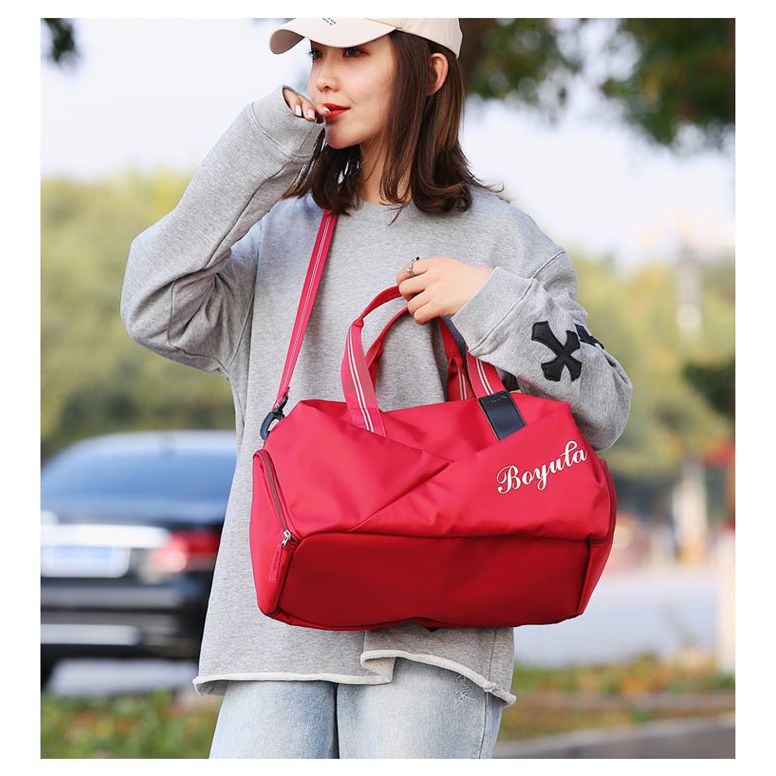 Sports Gym Bag Women's Wet And Dry Shoes