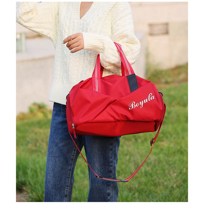 Sports Gym Bag Women's Wet And Dry Shoes