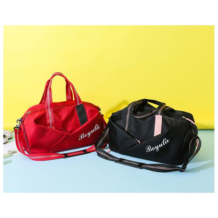 Sports Gym Bag Women's Wet And Dry Shoes