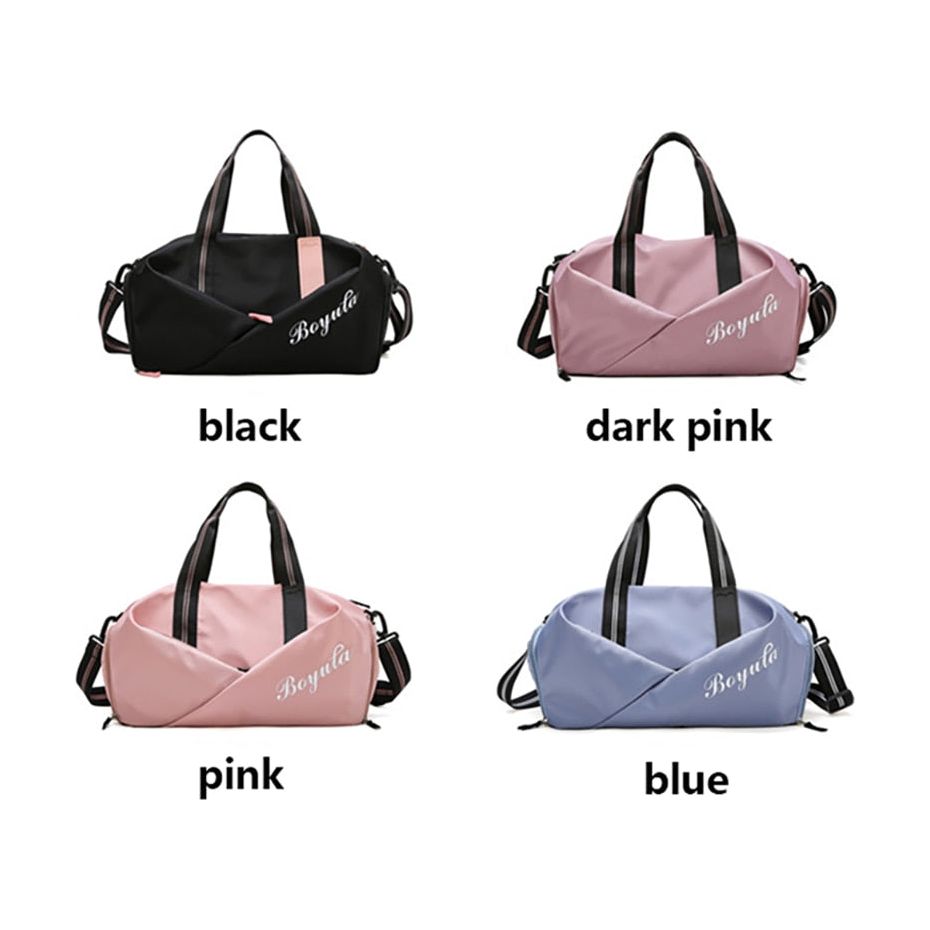 Sports Gym Bag Women's Wet And Dry Shoes