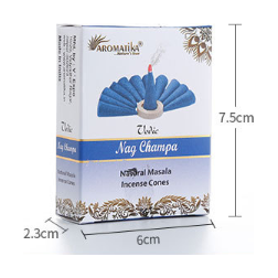 Natural Cone Incense Small Box