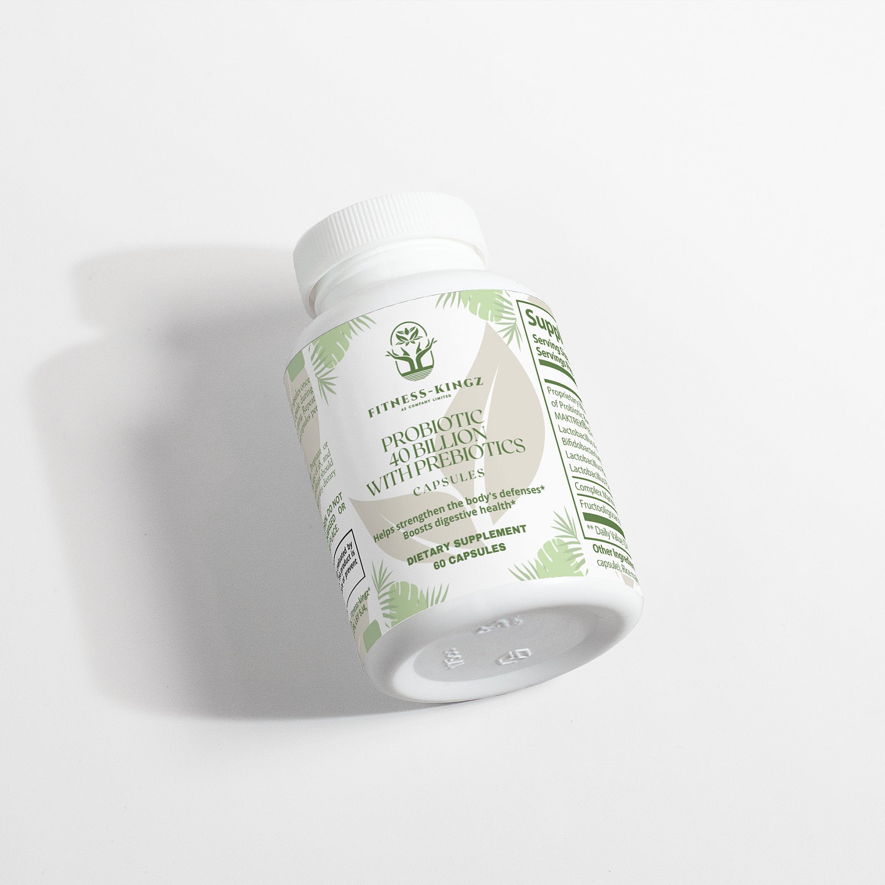 Fitness-Kingz® Probiotic 40 Billion with Prebiotics - Wholesale