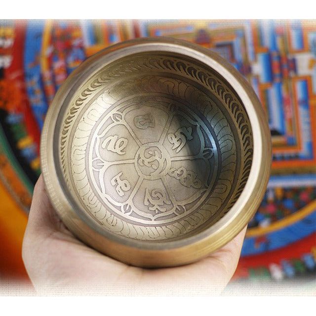 Handmade Buddha Sound Yoga Meditation Bowl