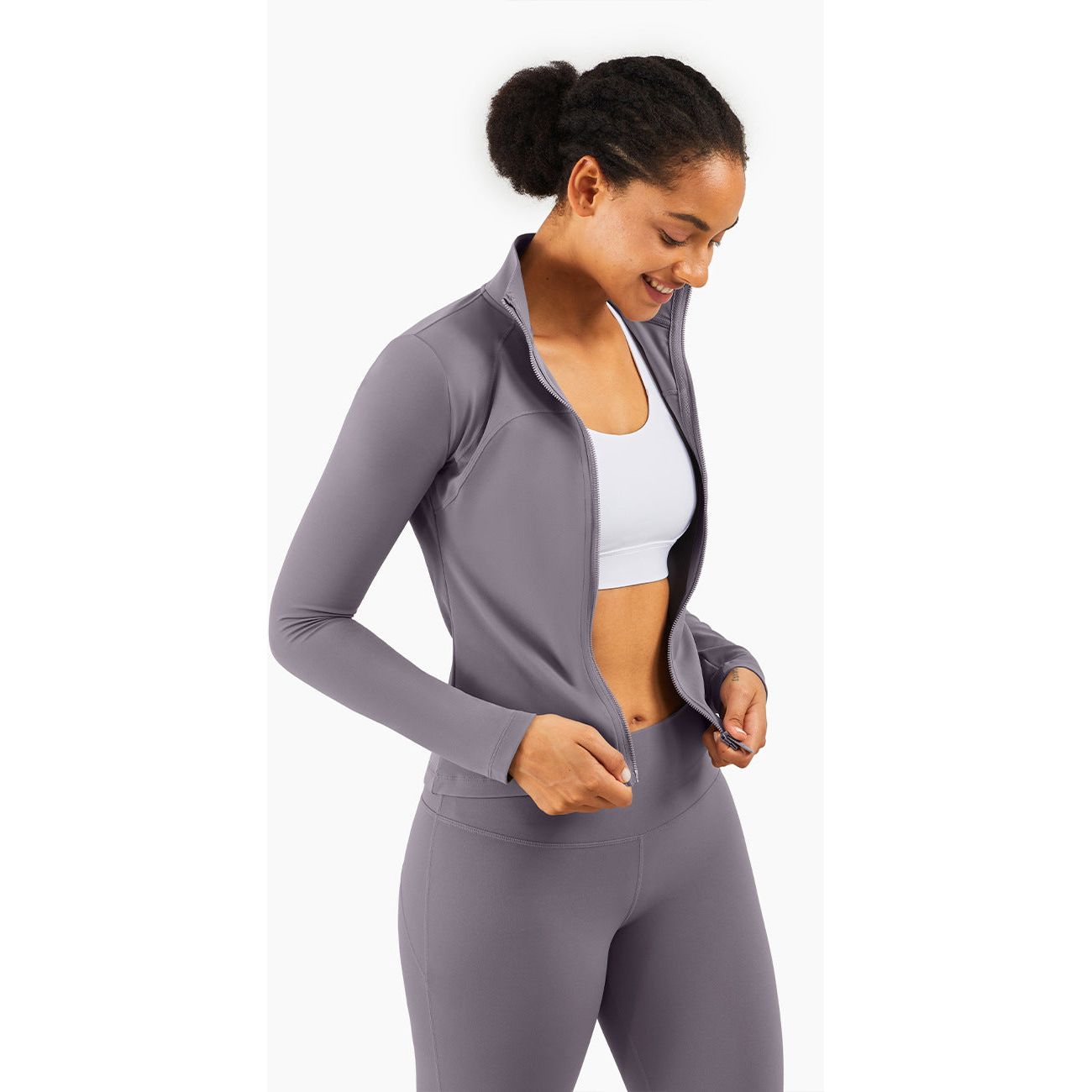 Running Sports Jacket With Zipper Cardigan