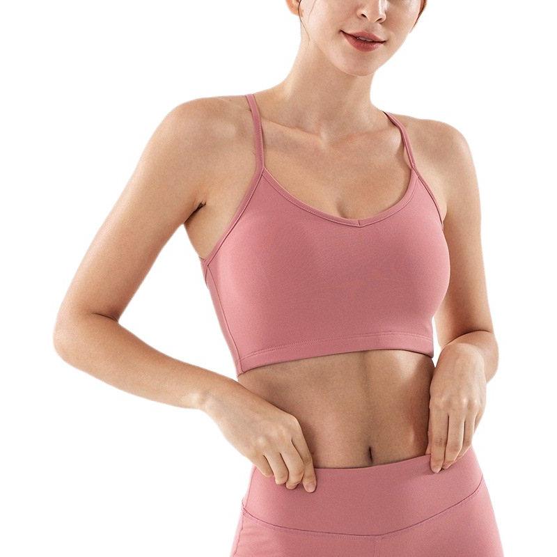Yoga Bra With Chest Pad Sports Bra