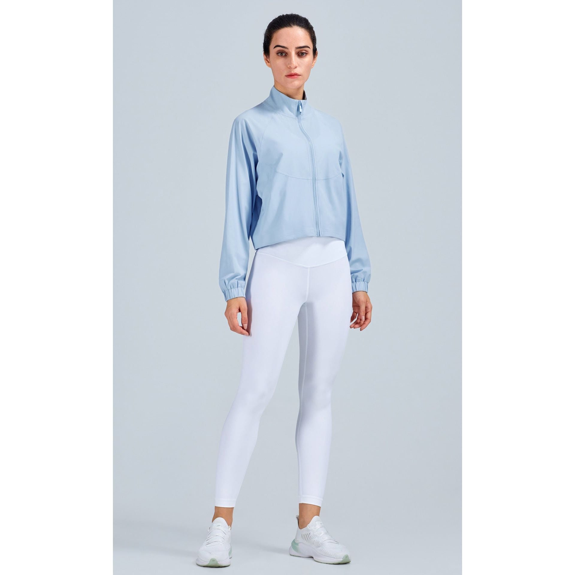 Loose Casual Workout Clothes Long-Sleeved Jacket