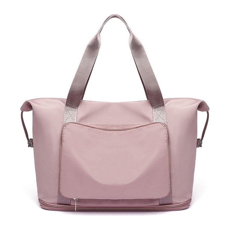 Foldable Large Capacity, Shoulder Gym Bags, Training Travel Handle, Yoga Sport Crossbody Tote Bag Women