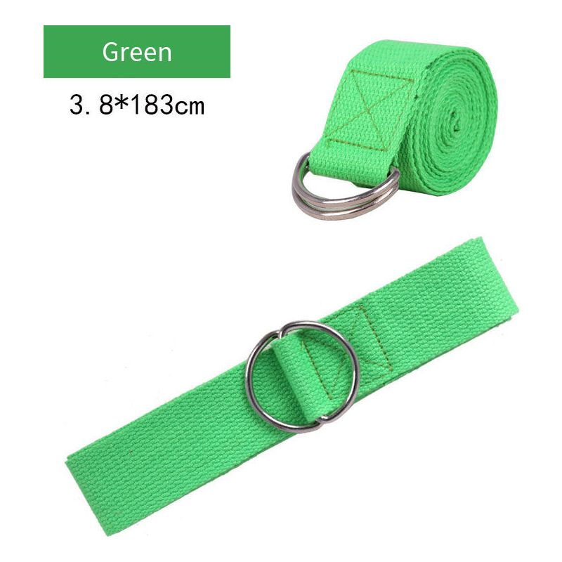 Polyester Cotton Yoga Stretch Belt