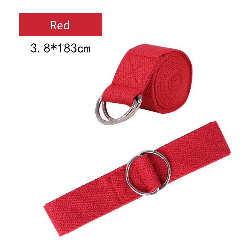Polyester Cotton Yoga Stretch Belt