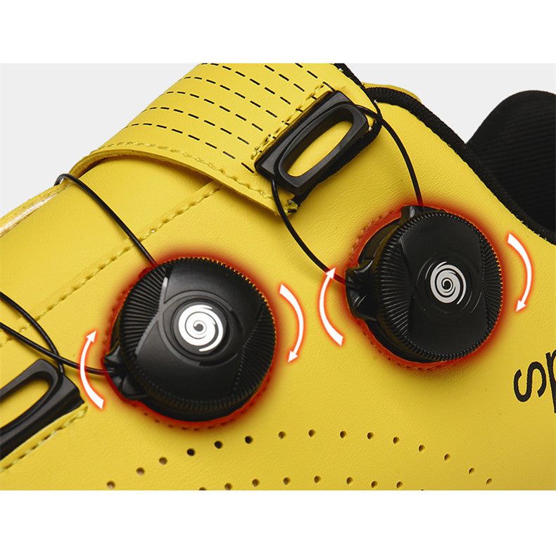 New Men's And Women's Road Bike Power Shoes With Lock