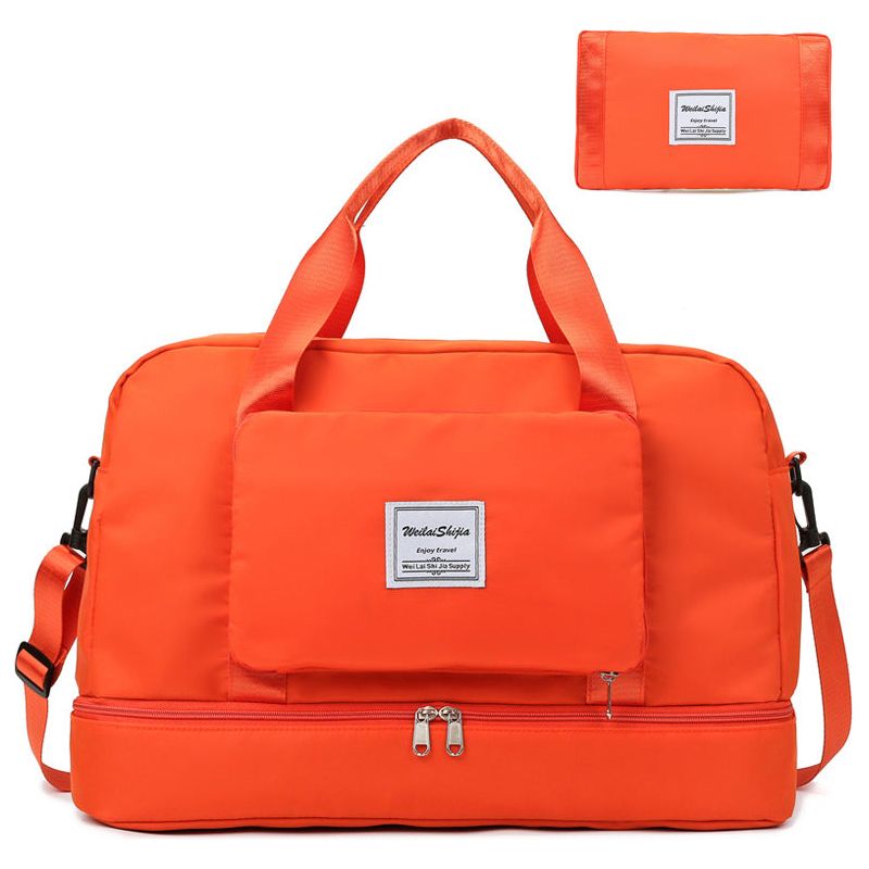 Foldable Travel Duffel Bags Sports Gym Tote Bag Women