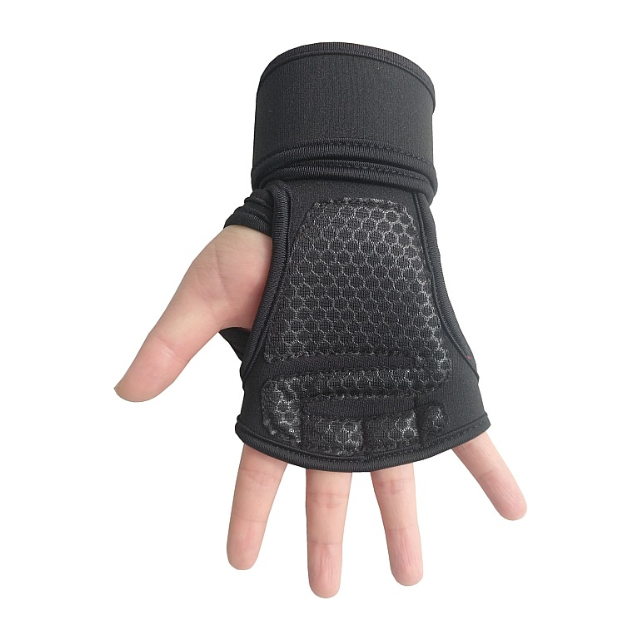 Fitness Weightlifting Anti-Skid Half Finger Gym Gloves