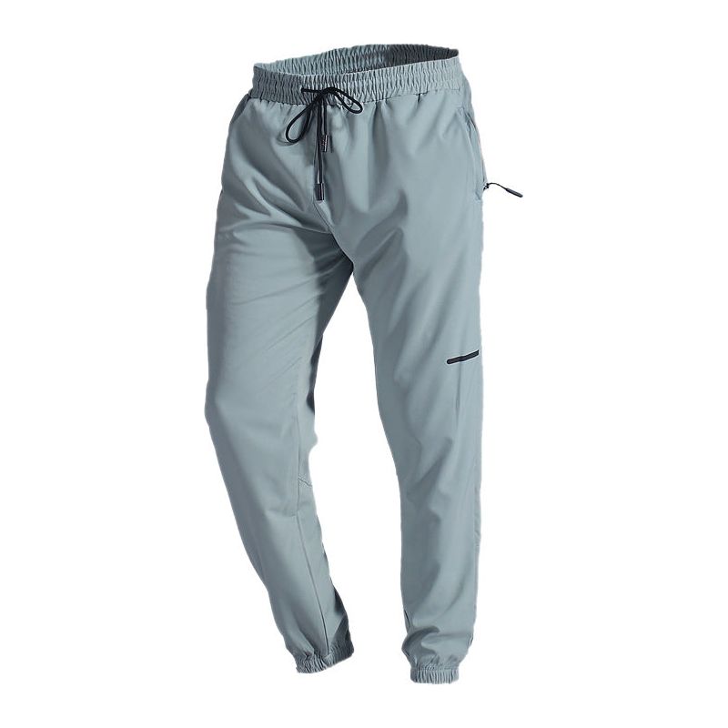 Solid Color Men's Smooth Track Pants