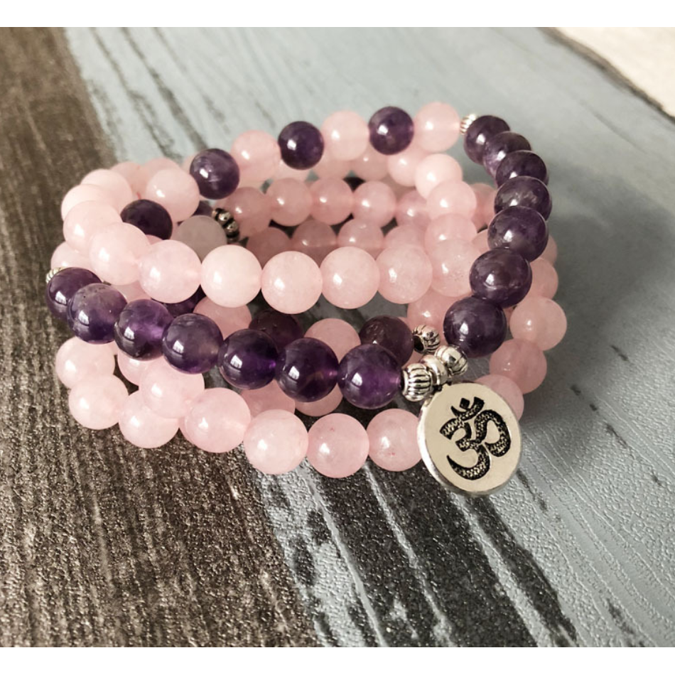 Amethyst Yoga   Bracelet