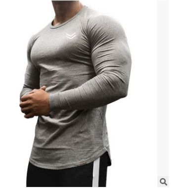 Quick Dry Long Sleeve Gym Fitness T Shirt