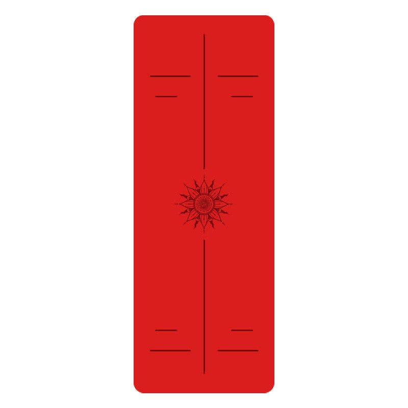 Sport Anti-slip Yoga Mat Rubber 5mm