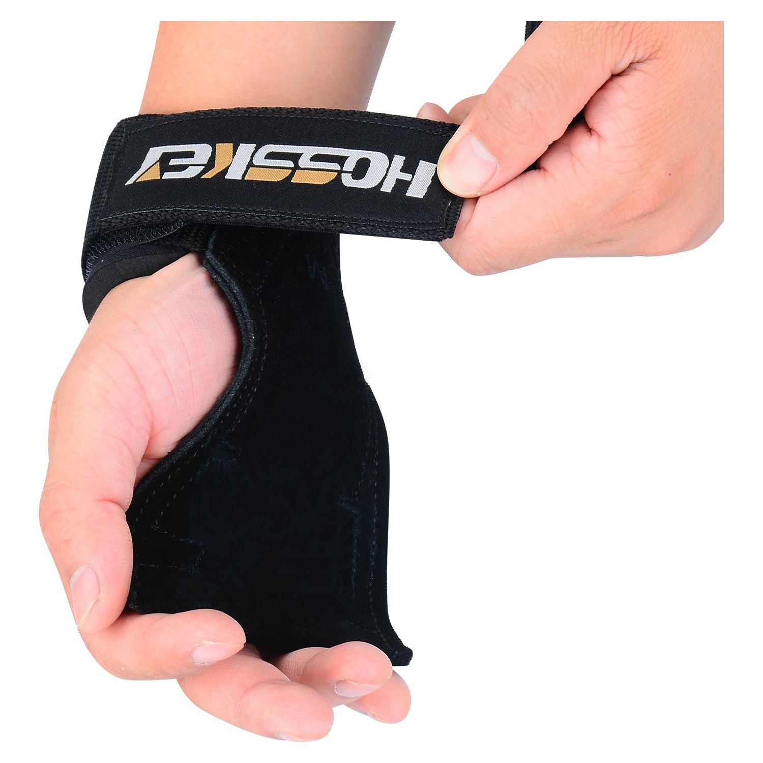 Imported Cowhide Non-slip Fitness Palm Gloves