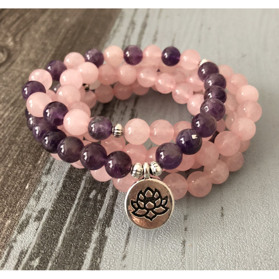 Amethyst Yoga   Bracelet