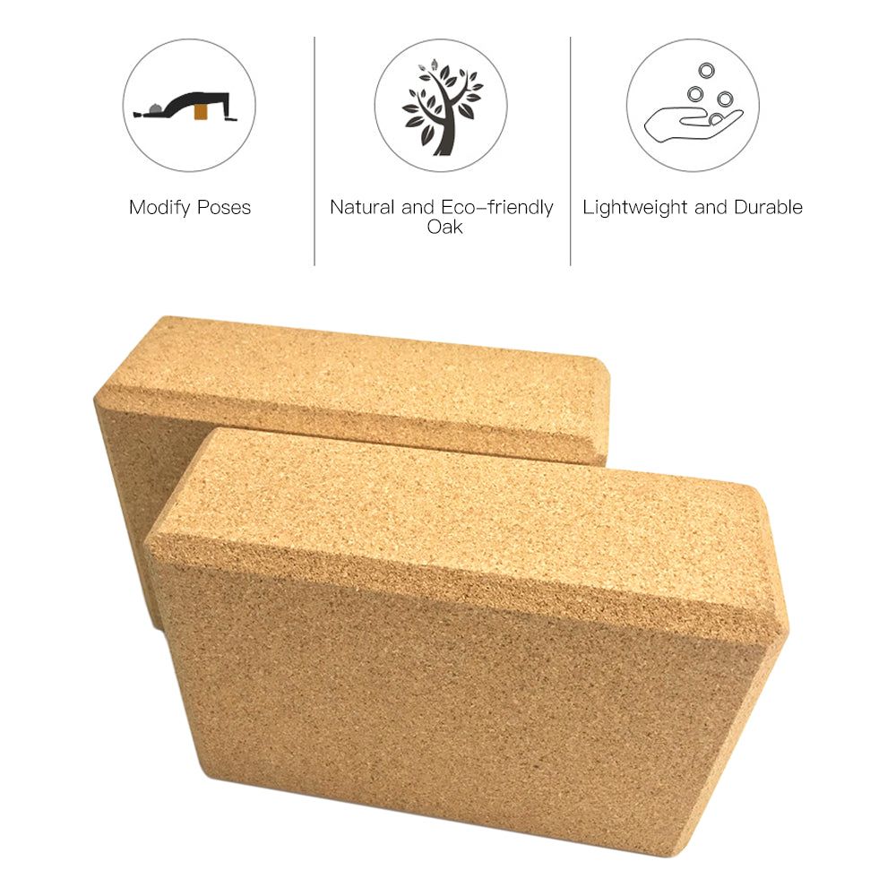 Cork Yoga Brick